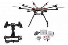 DJI S1000 OCTOCOPTER with SPREADING WINGS + A2 + Z15-GH4 (HD)